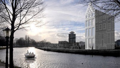 В Амстердаме дом напечатали на 3D-принтере