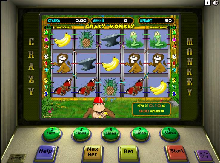 Игровой автомат Обезьянки онлайн – играй и зарабатывай!